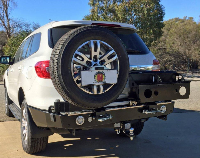 Twin Wheel Carrier Rear Bar (Bar Only, No Arms) Suitable For Ford Everest Wagon 2015-2022