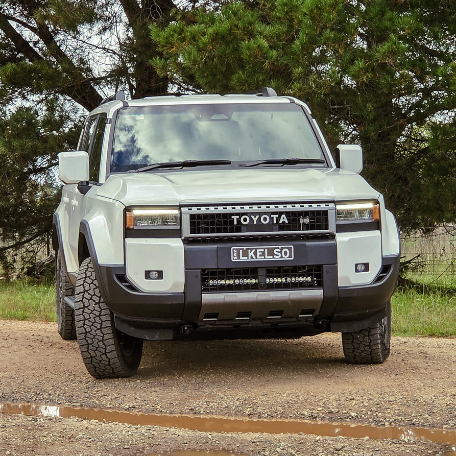 TrailBait Behind-Grille Light Bar Kit for Toyota Prado 250 (2024+)