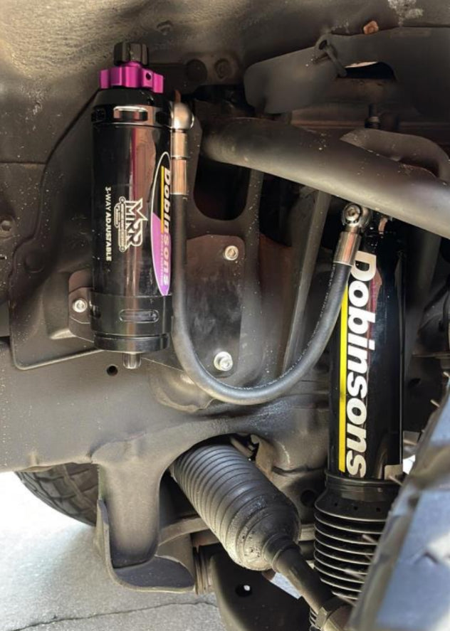 Dobinsons MRA Adjustable Long Travel Front Shocks Pair - Toyota Landcruiser 100 Series IFS 1999-2007