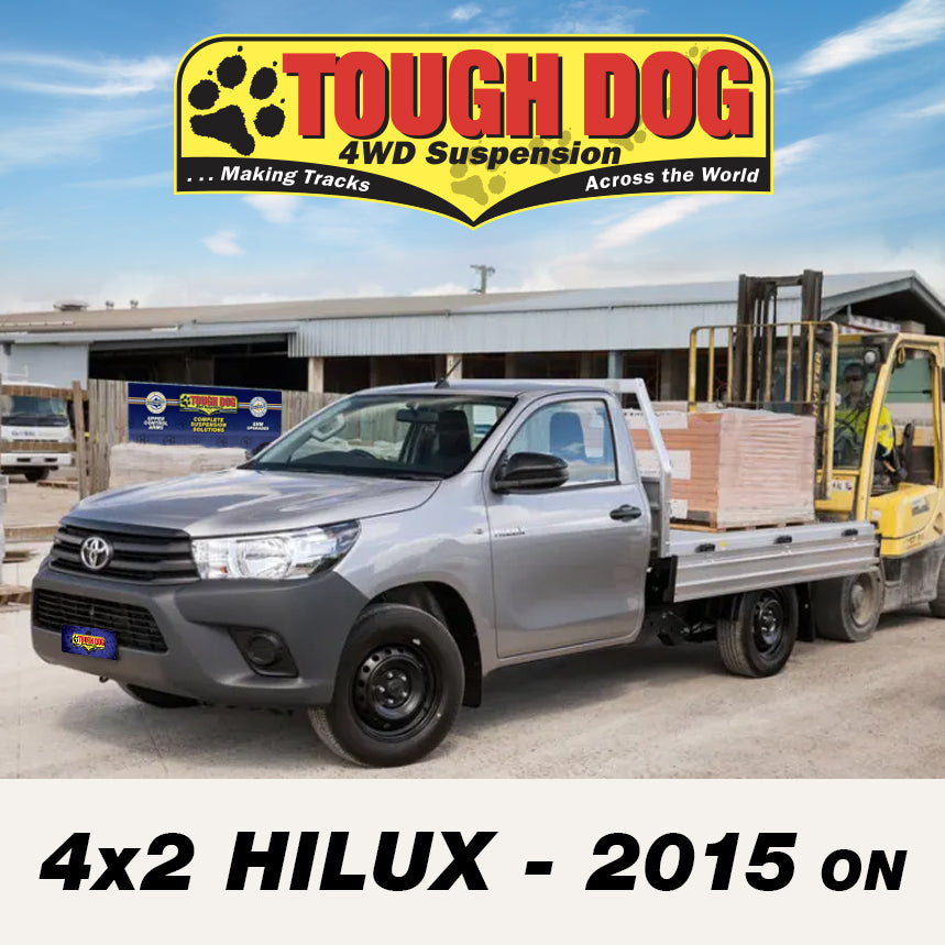 Tough Dog Rear Leaf Springs Toyota Hilux 2015 - 2025 2WD (Pair)