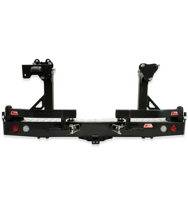 Prado 250 2025-On 022-02 Rear Wheel Carrier Dual Wheels Carrier Package (Sand Black)