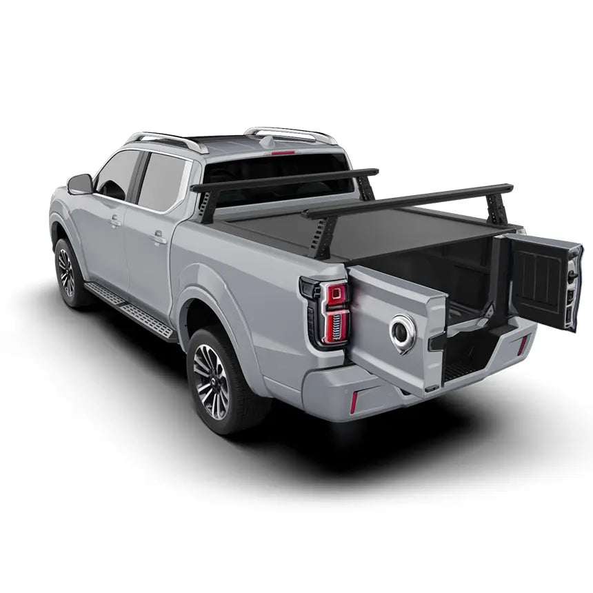 HSP Load Rack JNR Tub Rack Suits GWM Haval Cannon Alpha 2024+ Dual Cab Roll R Cover – Full Set (Front & Rear Legs) 1320-LJ1-RC