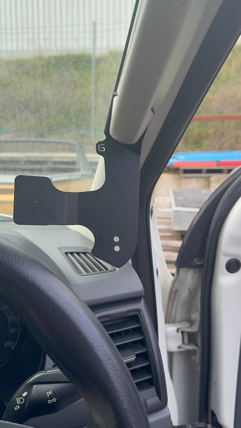 GMF4x4 Ford Ranger (PX2-PX3 2015-2021) Phone + UHF Holder 4017-PH-D
