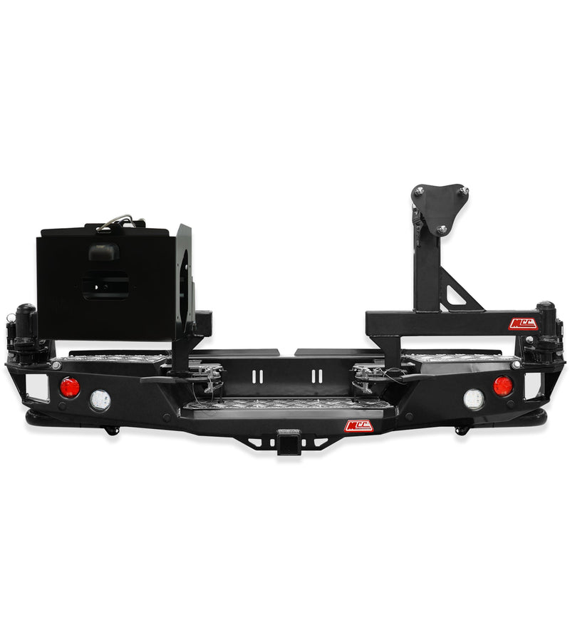 Triton MV 2024-On 022-02 Rear Wheel Carrier Single Jerry can Holder Package