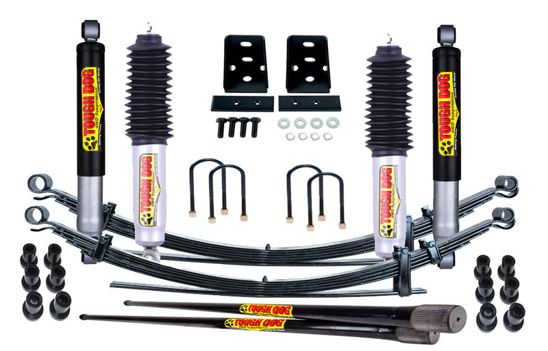 Tough Dog suspension kit for Mazda Bravo - torsion bars, shocks and rear leaf springs