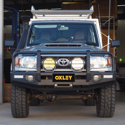 OXLEY Bull Bar Kit Suitable For Toyota LandCruiser 70 Series Single Cab