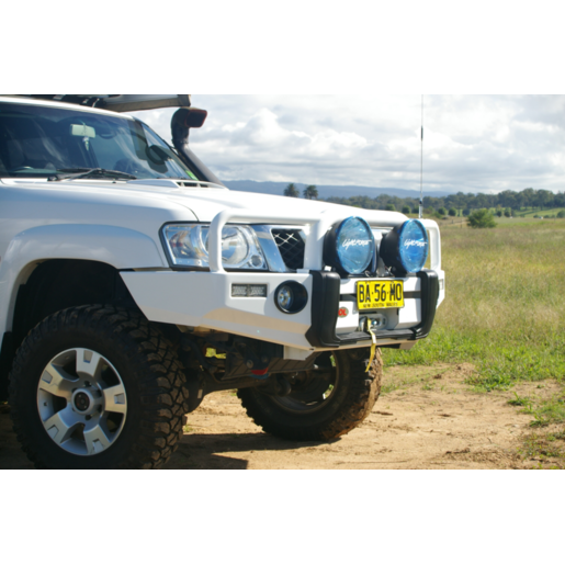 Opposite Lock 3 Loop Bull Bar for Nissan Patrol GU Series IV (10/2004–On)