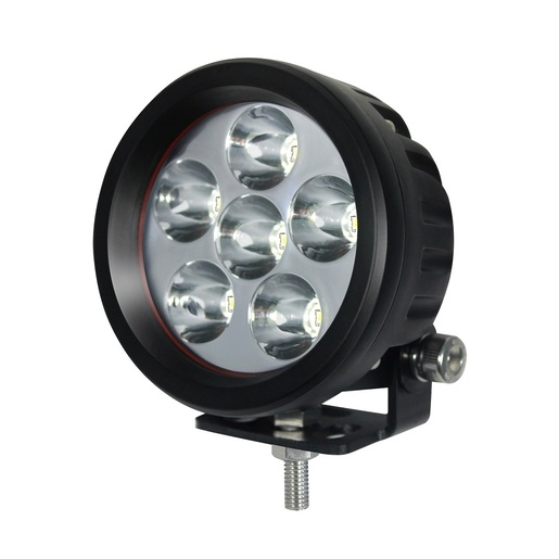 RoadVision 95 Series Round LED Work Light RWL9518S 18W Spot Beam 10-30V 1500lm to Suit 4WDs, Utes & Reverse Lighting