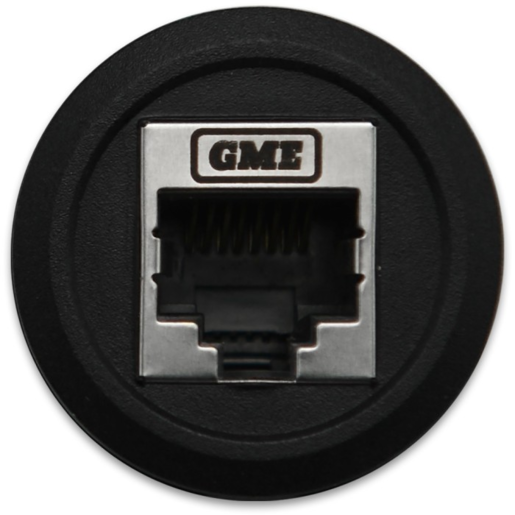 GME RJ45 Pass-Through Adaptor Round Universal
