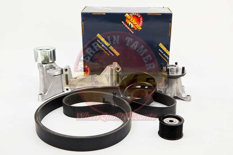 ENGINE PULLEY KIT VDJ# SUITABLE FOR AIRCON INCLUDES ALL PULLEYS