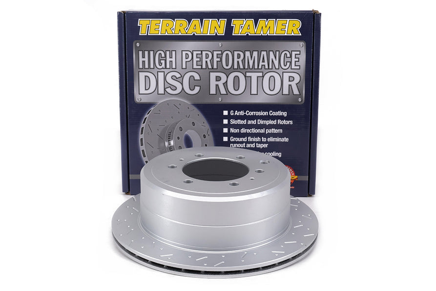 T/T DIMPLED & SLOTTED ROTOR REAR