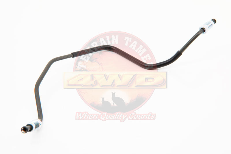 TUBE FRONT BRAKE T PIECE TO FLEX HOSE R/H WITHOUT DIFF LOCK