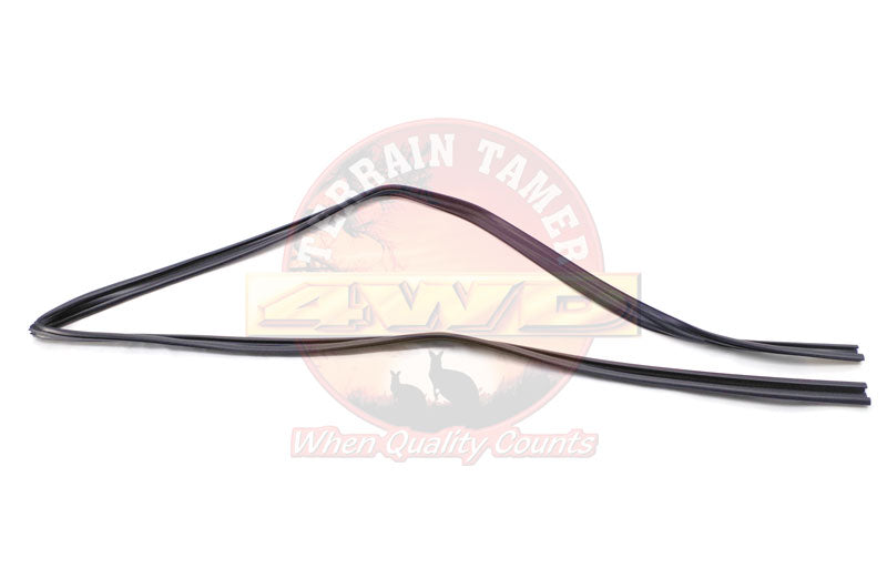 RUN FRONT DOOR GLASS DUAL CAB & HARD TOP