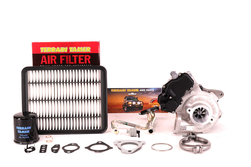TERRAIN TAMER TURBO KIT INCLUDES GARRET TURBO 2.8 1GDFTV