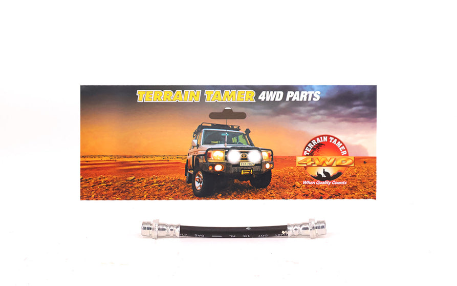 BRAKE HOSE FRONT CENTRE R/H RUBBER