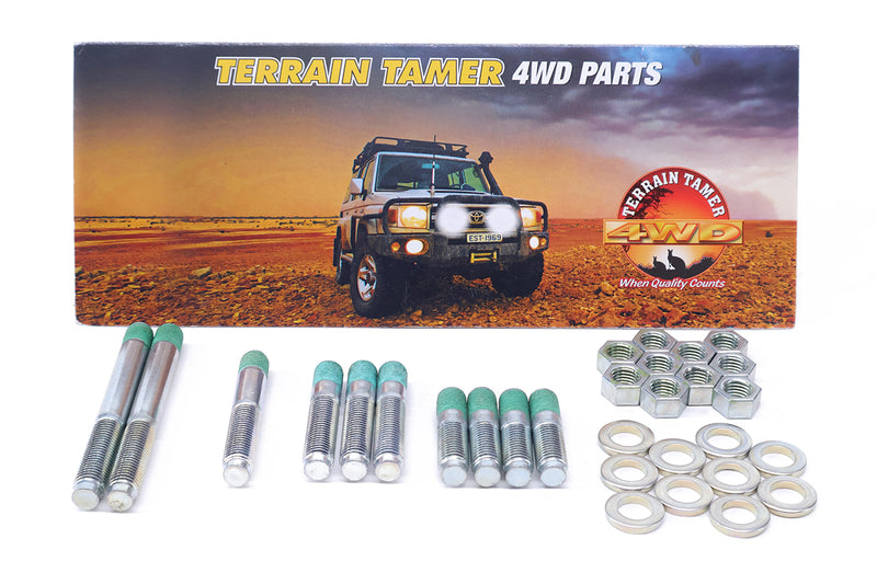 STUD KIT DIFF CENTRE WITH FACTORY REAR DIFF LOCK