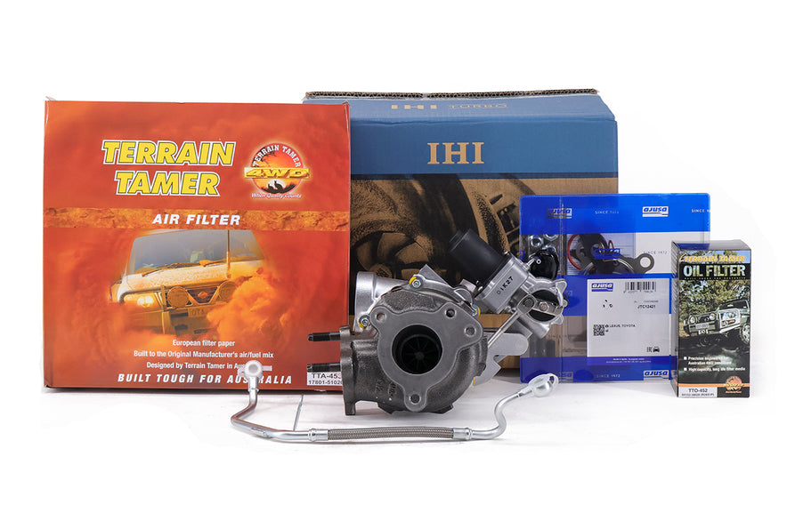TERRAIN TAMER TURBO KIT TT TURBO DRIVERS SIDE IHI TURBO