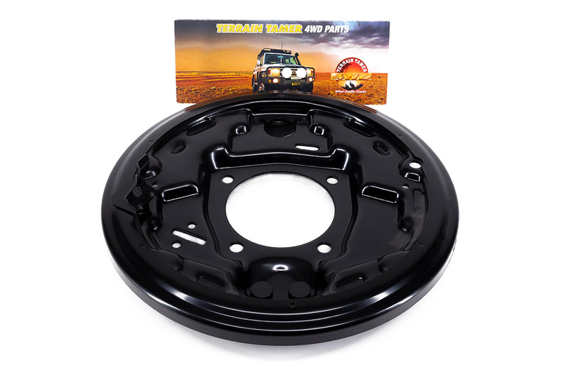 BACKING PLATE REAR L/H SUITABLE FOR DRUM BRAKES