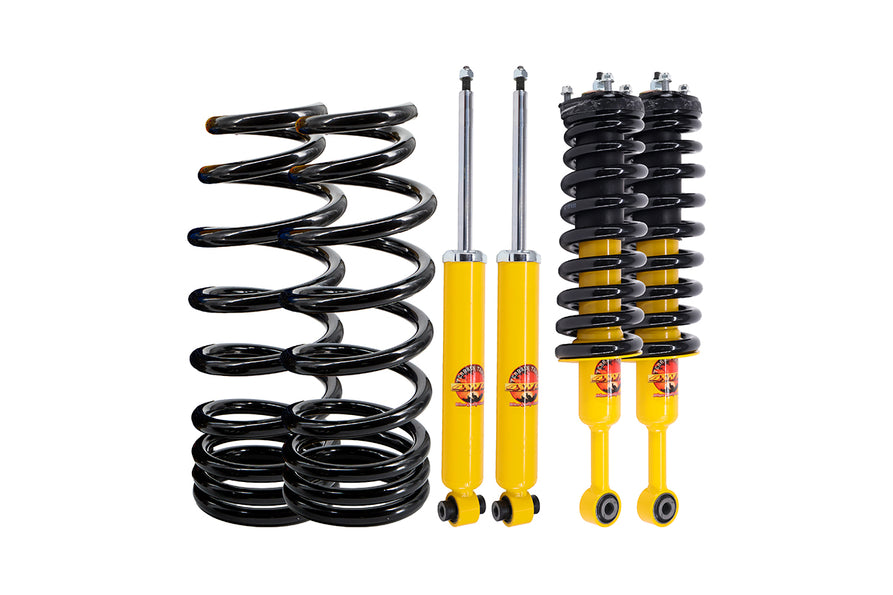 SUSP.KIT INC FRONT STRUT ASSEMBLIES REAR SPRINGS & SHOCKS