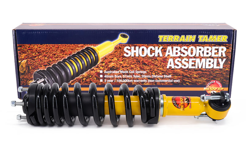 COIL OVER SHOCK ASSY PAIR RAISED 30MM TO 50KG 4 CYLINDER