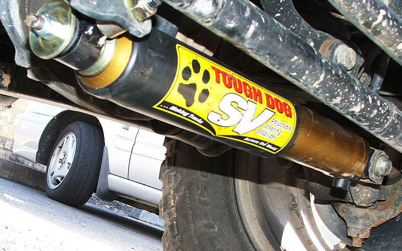 Tough Dog SV Adjustable Steering Damper Jeep JK Wrangler