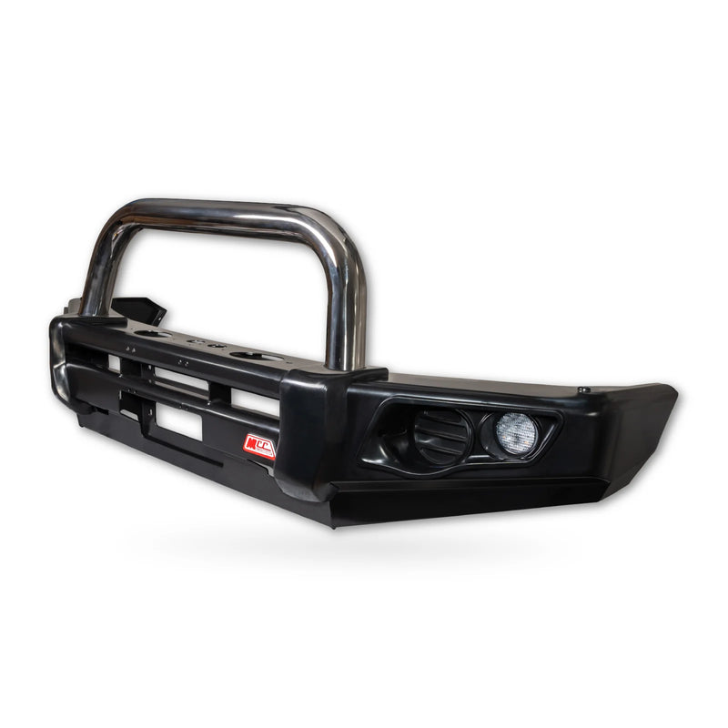 Prado 90 1996-2002 707-01 Falcon Bull Bar Single Stainless Loop Package (No Foglight) - SKU MCC-01009-701SSL