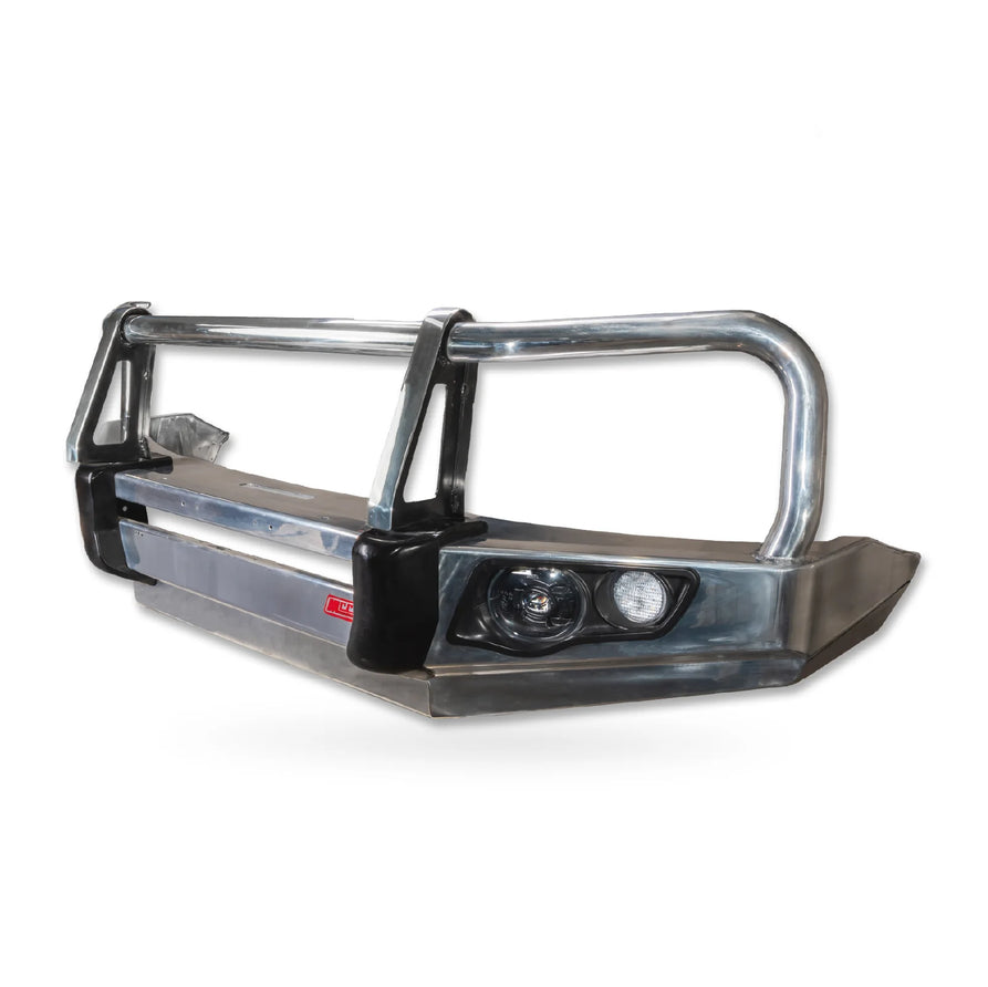 Great Wall Cannon 2025-On Facelift 2025-On 707-02A Alloy Falcon Bull Bar Black A-Frame Package (LED Foglight)