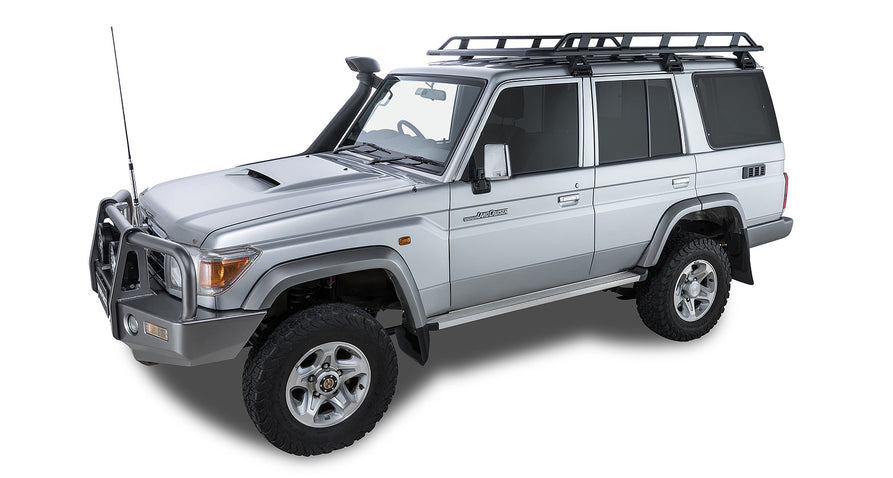 Rhino-Rack Pioneer Tradie (2128mm x 1426mm) with RL110 Legs for Toyota LandCruiser 76 Series 4×4