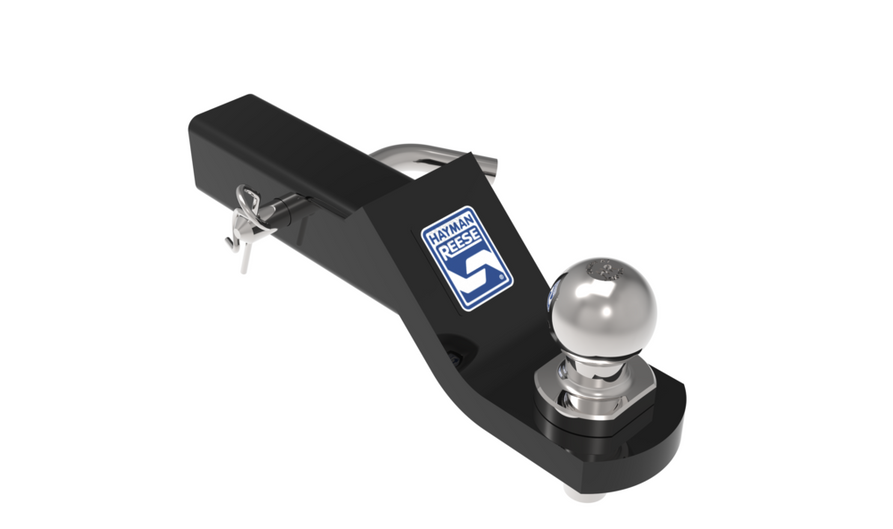 Hayman Reese Towball Mount Kit – 50mm Drop / 19mm Rise, 200mm Length