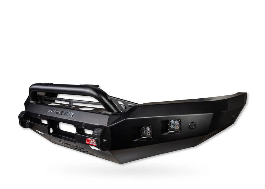 Land Cruiser 79 Series Single Cab 2024-On - 078-01SQL Rocker Bull Bar Single Low Loop Package - SKU MCC-01024-7801SQLSC