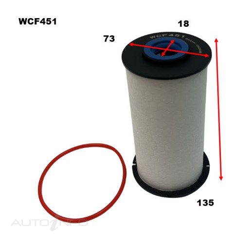 Wcf242 Wesfil Fuel Filter