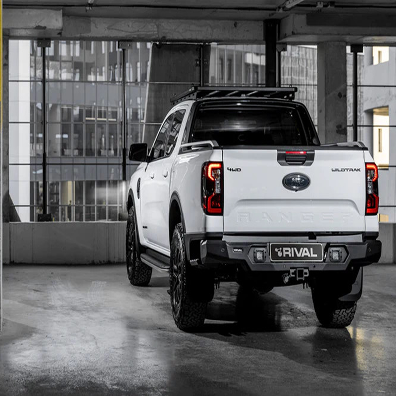 Ford Ranger Basic Rear Bumper Aluminium Rear Bumper Ford Ranger Next Gen