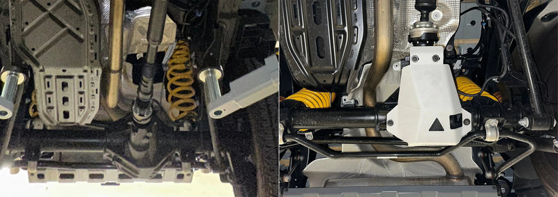 Aluminium Rear Differential Bash Plate Suitable For Ineos Grenadier / Quartermaster (2023-On)