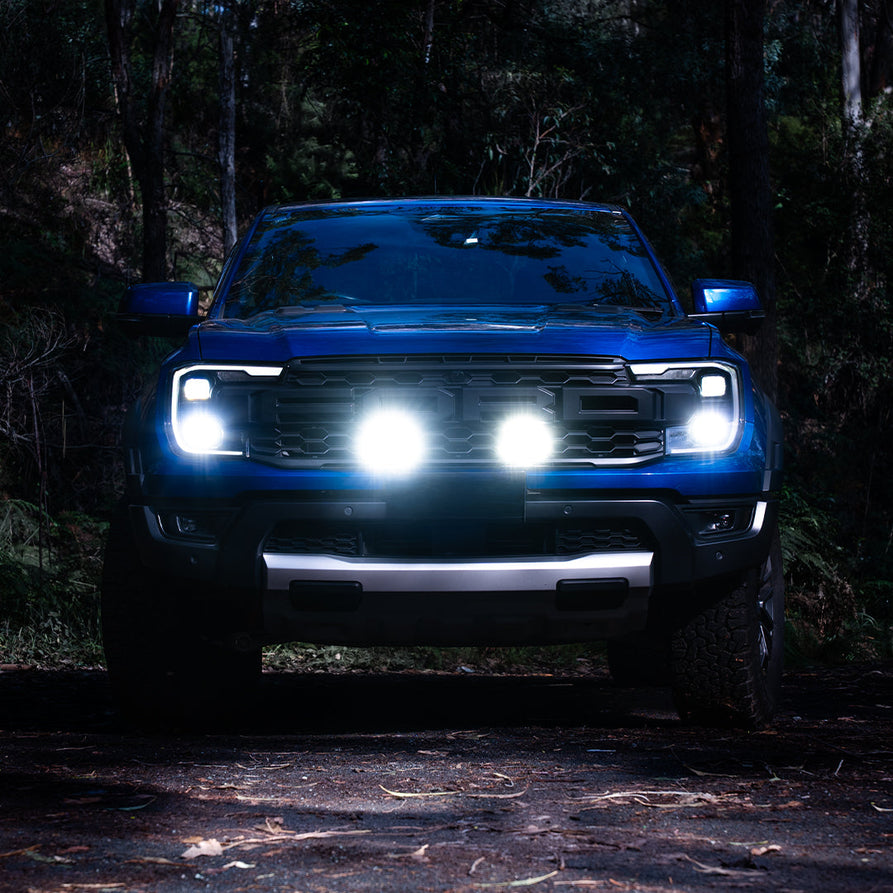 Bushranger Night Hawk Behind Grille Light Kit – Ford Ranger Raptor MY22+ 4×4