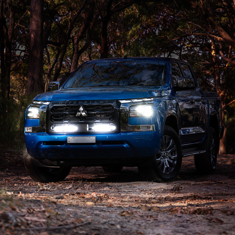 Bushranger Night Hawk Behind Grille Light Kit – Mitsubishi Triton MV (2024+) 4×4