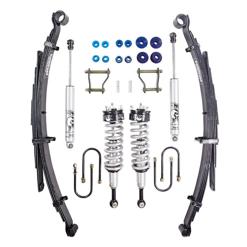 Fox 4x4 Lift Kit Tour Pack | 2 Inch Lift Suitable For Isuzu Dmax 2012 - 2020