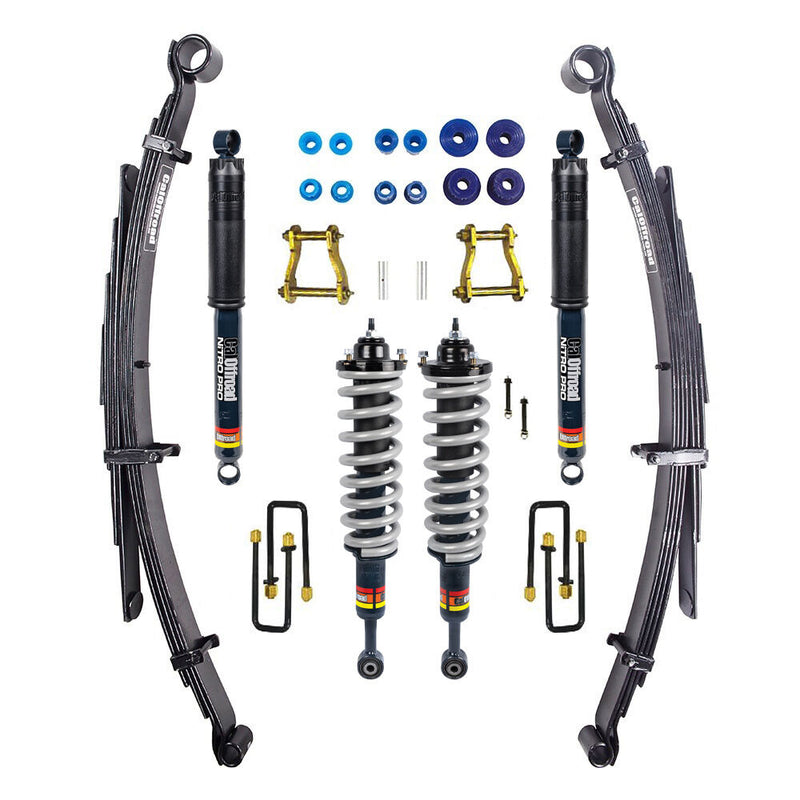 CalOffroad Nitro Pro Series Lift Kit Tour Pack | 2 Inch Lift Suitable For Toyota Hilux N70 2005 - 2015