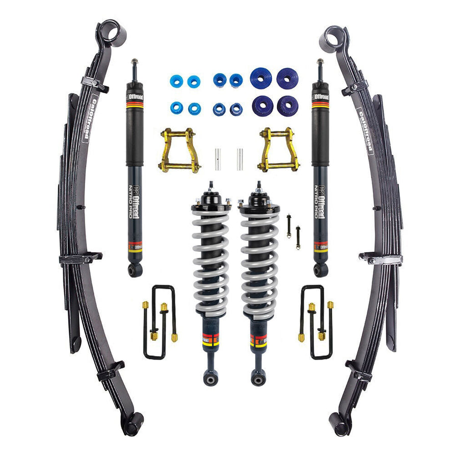 CalOffroad Nitro Pro Series Lift Kit Tour Pack | 2 Inch Lift Suitable For Toyota Hilux Rogue 2022 On Wide Body