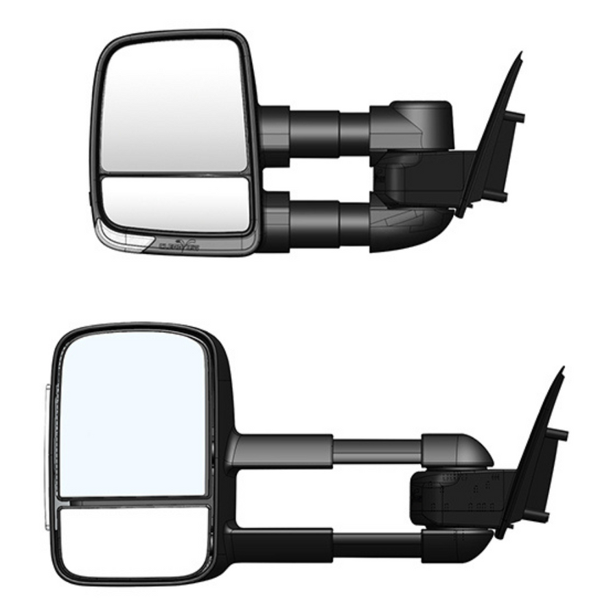 Clearview Towing Mirrors for Volkswagen Amarok 2H TDI340