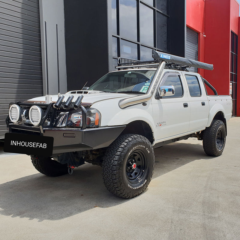 Nissan Navara D22 4" Stainless Steel Snorkel Kit