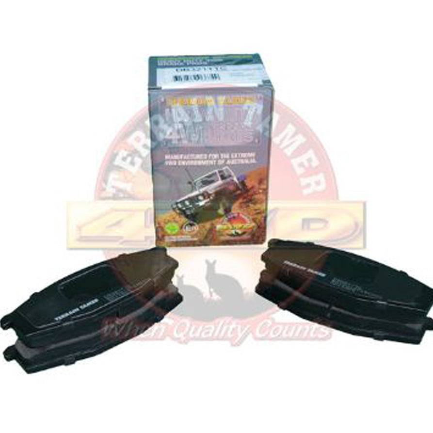 DISC PAD SET FRONT HEAVY DUTY TERRAIN TAMER