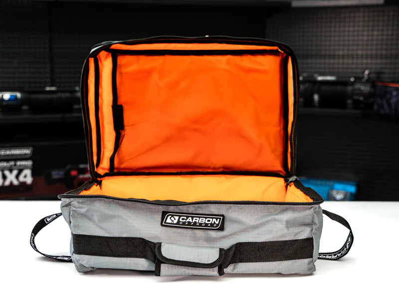 Carbon Offroad Recovery Gear Bag with Winch Damper Function