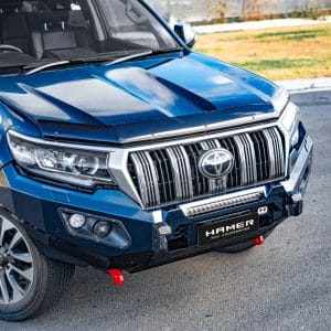 Hamer 4x4 Bull Bar King Series (incl. 3.5T Rated Recovery Points) For Toyota Landcruiser Prado Prado 150 Series 2018-Present