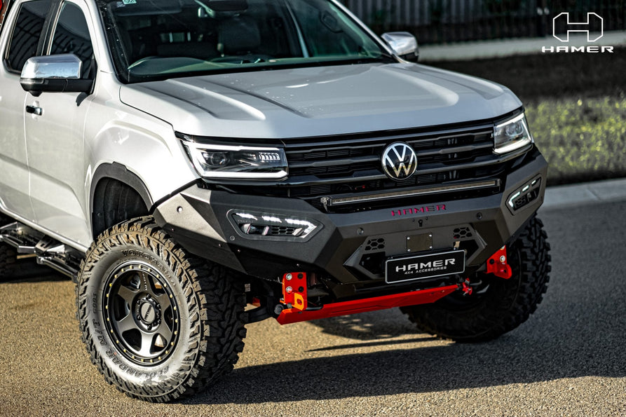 Hamer 4x4 Bull Bar Atlas Series (incl. 3.5T Rated Recovery Points) For Volkswagen Amarok 2023-Present