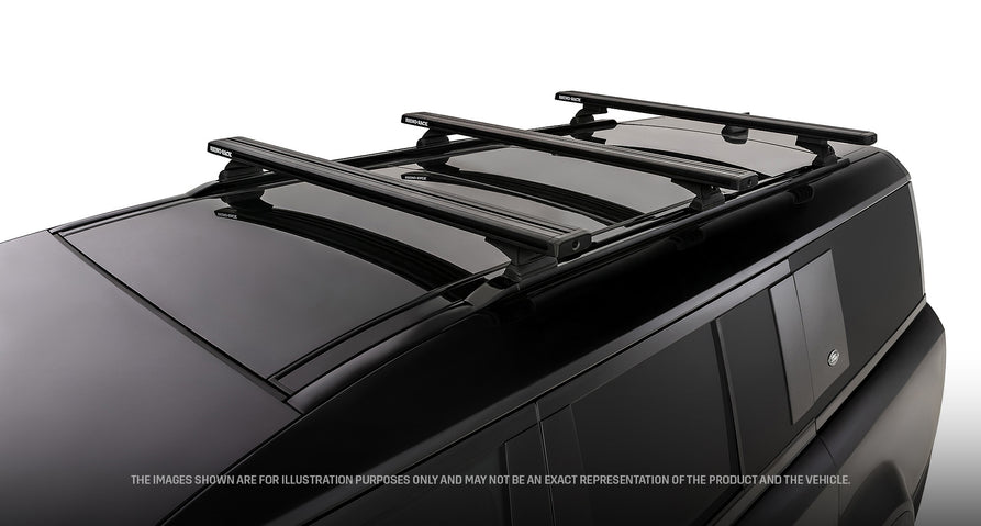 Rhino-Rack Reconn-Deck 3 Bar Roof Rack System for Land Rover Defender 130 L663 4×4