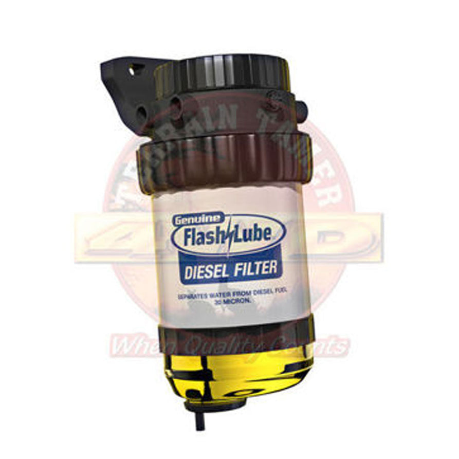 FLASHLUBE DIESEL FILTER WITH 30 MICRON SHORT FILTER