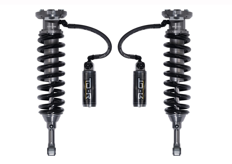 Tough Dog Front Remote Res Adjustable Shocks Toyota LandCruiser 76 Series