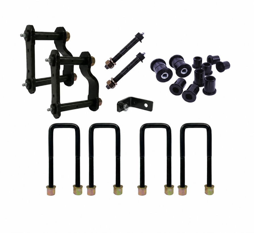 Tough Dog Rear Leaf Spring Fitting Kit 75 Series Toyota LandCruiser