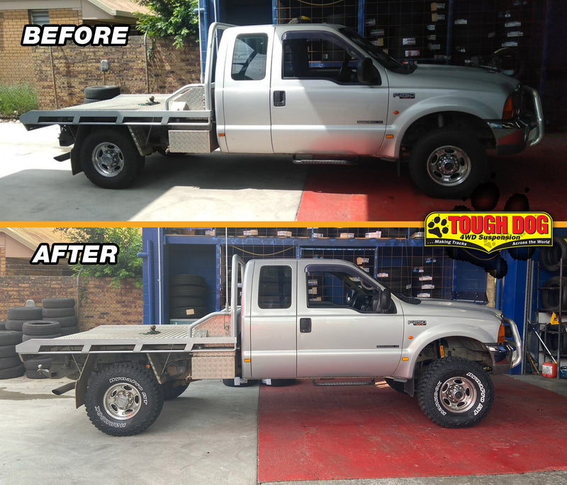 Tough Dog 4" Suspension/Lift Kit Ford F250 1999 - 2005
