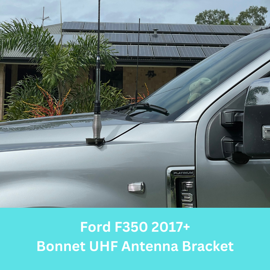 GMF4x4 Ford F350 2017+ UHF Fender Bracket Stainless Steel  164-FB
